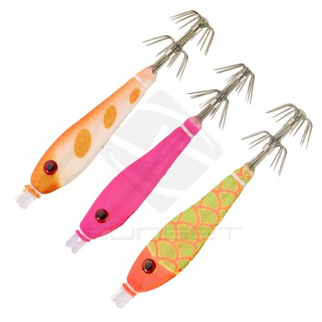 Kit 5 Tataki Oppai + Gel Fluo Pesca Calamari Calamaro Totanare Kit 5 Tataki Oppai + Gel Fluo Pesca Calamari Calamaro Totanare